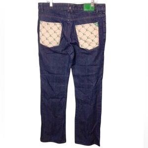 Rare LRG Bootleg Denim Jeans Men's 36x32 Dark Wash